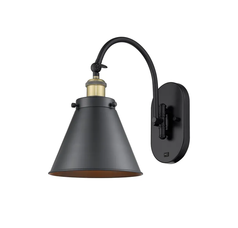 Franklin Restoration Traditional, Industrial, Restoration-Vintage Appalachian Swing Arm — Modern Lights LED Wall Lights  