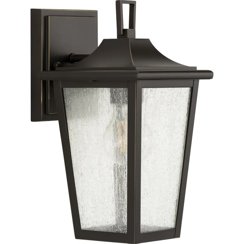 Padgett Collection One-Light Clear Seeded Glass Outdoor Wall Lantern P560307 — Progress Lighting LED Wall Lights  