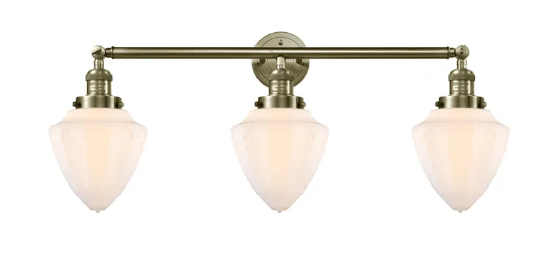 Franklin Restoration Cast Brass Bath Vanity — Modern Lights LED Wall Lights  