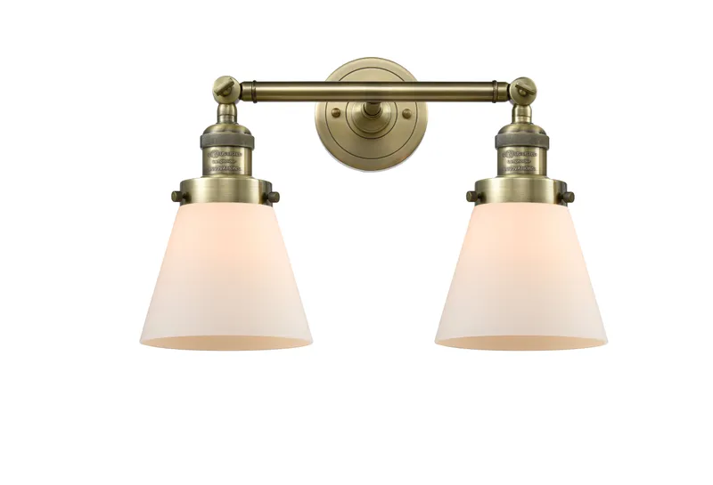 Franklin Restoration Vanity Light Brass Finish — Modern Lights LED Wall Lights  