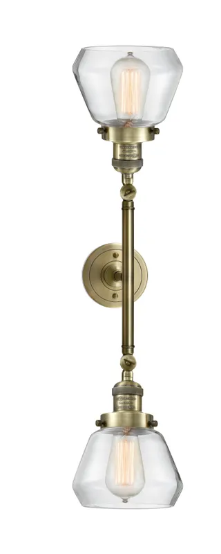 Franklin Restoration Bath Vanity Dimmable Steel — Modern Lights LED Wall Lights  