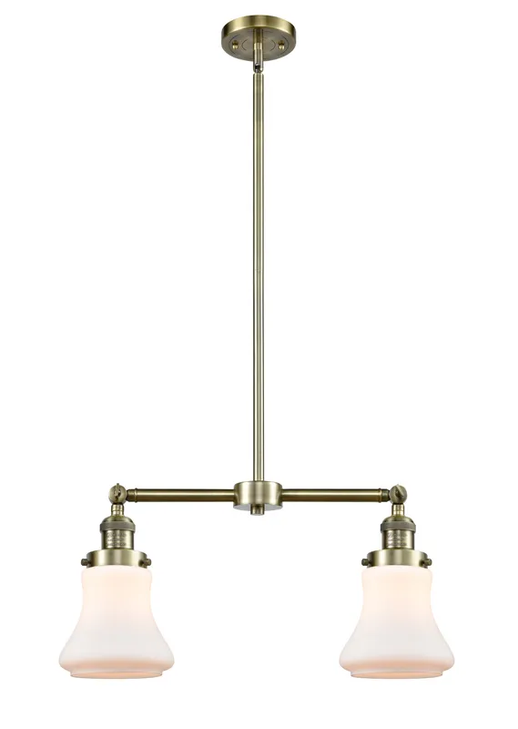 Franklin Restoration Island Light Brass Steel — Modern Lights LED Linear Lights  