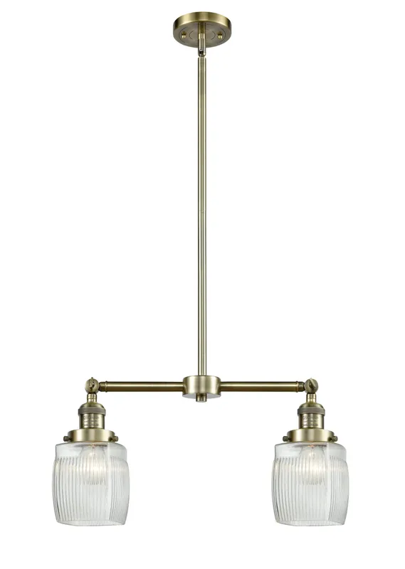 Franklin Restoration Island Light Steel Glass — Modern Lights LED Linear Lights 6.0W 