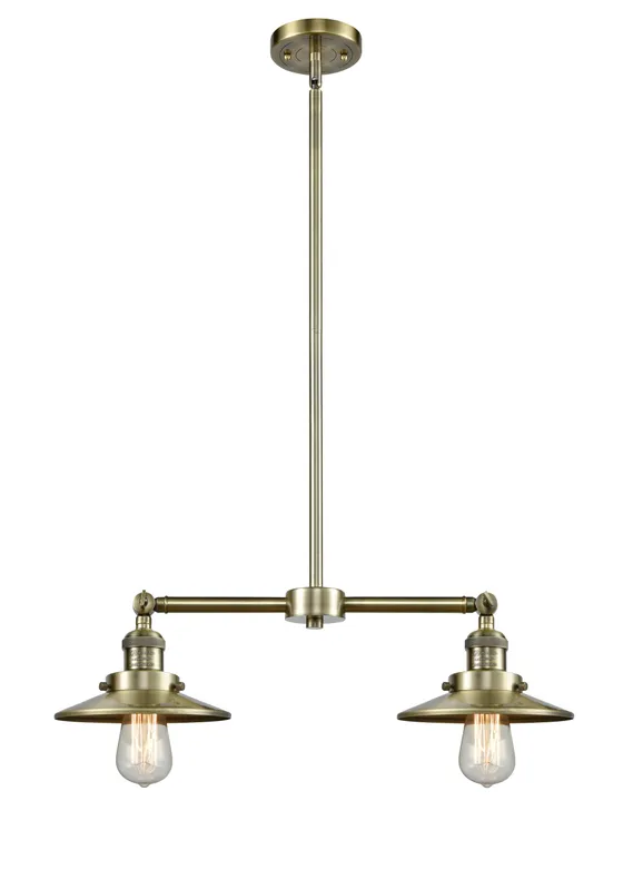 Franklin Restoration Island Light Steel Finish — Modern Lights LED Linear Lights 6.0W 