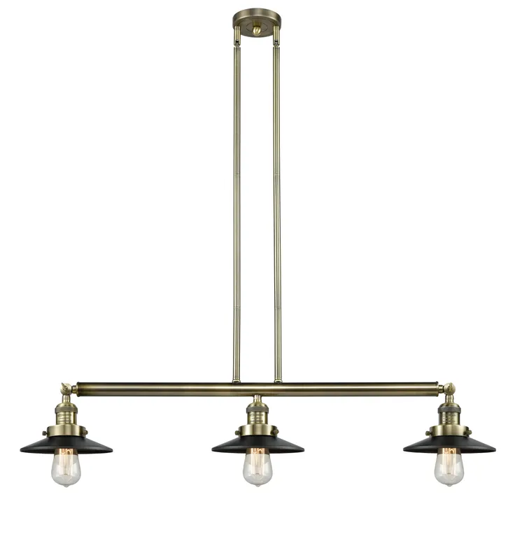 Franklin Restoration Island Light Cast Steel — Modern Lights LED Linear Lights 6.0W 