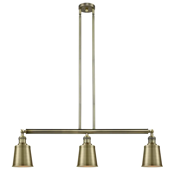 Franklin Restoration Cast Brass 6W Island Light — Modern Lights LED Linear Lights 6.0W 