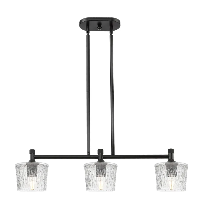 Downtown Urban Island Light Cast Brass Finish — Modern Lights LED Linear Lights  