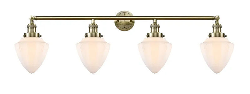 Franklin Restoration Cast Brass Steel Glass — Modern Lights LED Wall Lights  