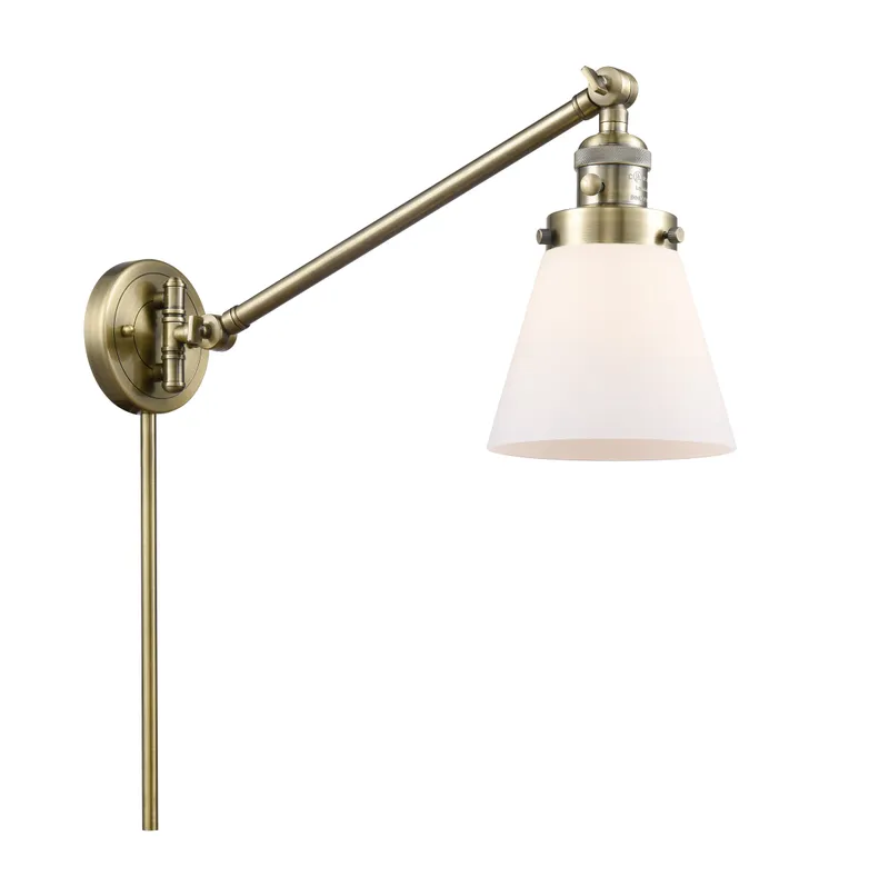 Franklin Restoration Swing Arm Brass — Modern Lights LED Wall Lights  