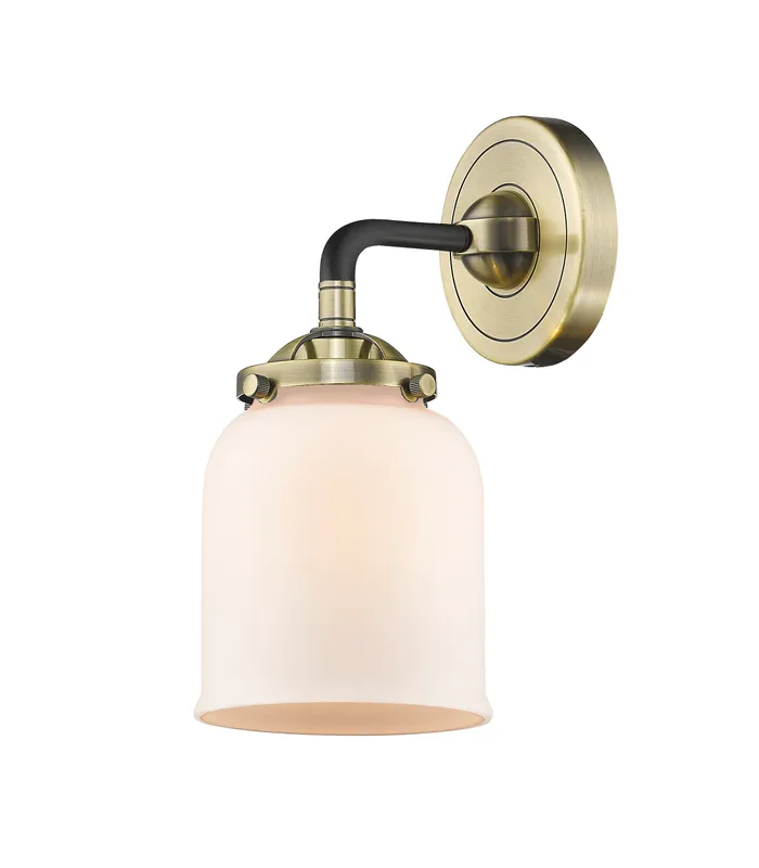 Nouveau Sconce Cast Brass 5 Inch — Modern Lights LED Wall Lights  