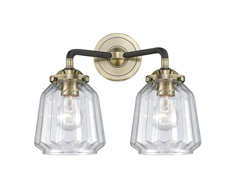 Nouveau Bath Vanity Light Cast Brass — Modern Lights LED Wall Lights  