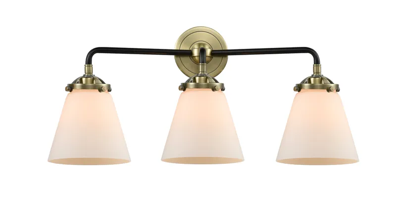 Nouveau Bath Vanity Light 9 Inch Cast Brass — Modern Lights LED Wall Lights  