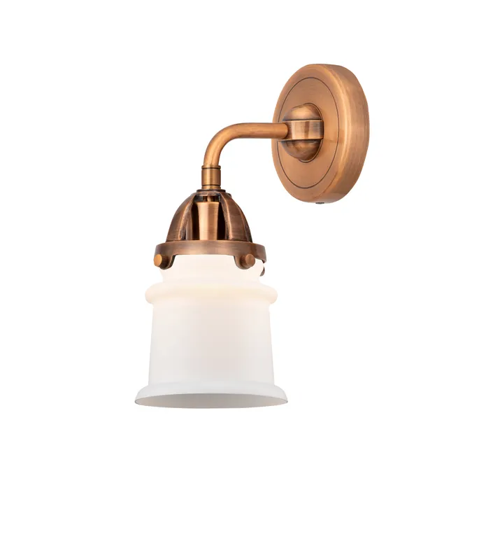 Nouveau 2 Sconce Brass Cast Glass — Modern Lights LED Wall Lights  