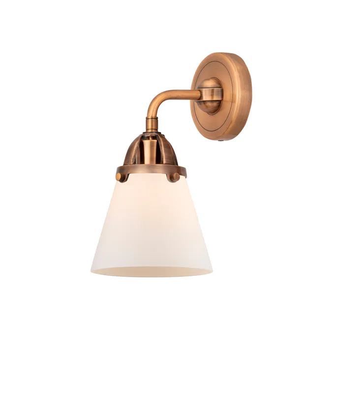 Nouveau 2 Sconce Cast Brass Industrial Style — Modern Lights LED Wall Lights  