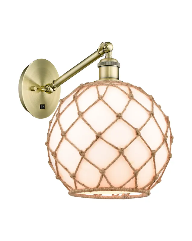 Ballston Sconce Cast Brass 12 Inch — Modern Lights LED Wall Lights  