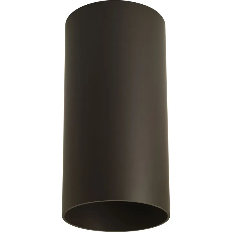 6" Outdoor Ceiling Mount Cylinder — Progress Lighting LED Wall Lights  