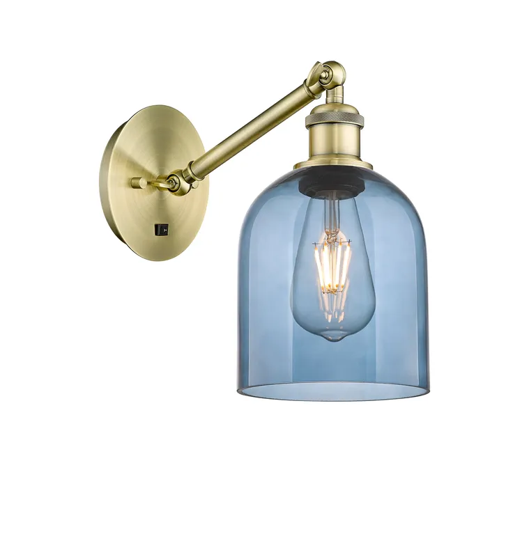 Ballston Sconce Cast Brass 15 Inch Height — Modern Lights LED Wall Lights  