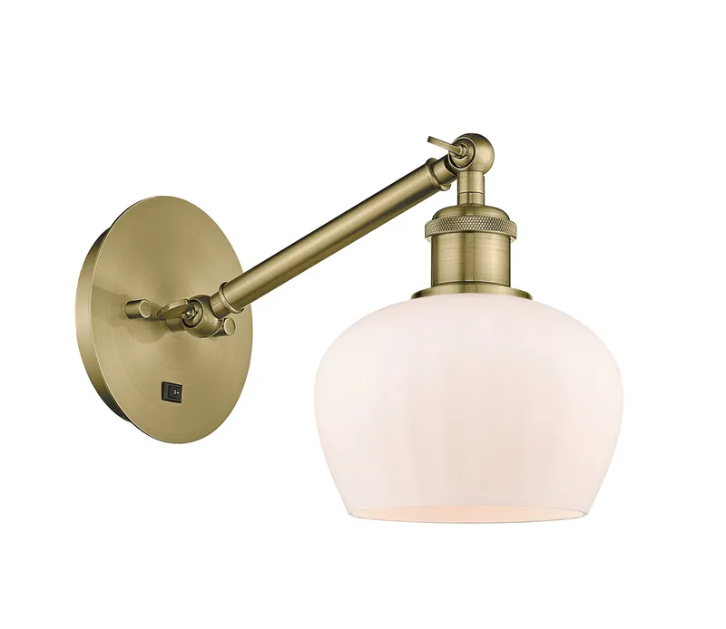 Ballston Sconce Cast Brass Fenton — Modern Lights LED Wall Lights  