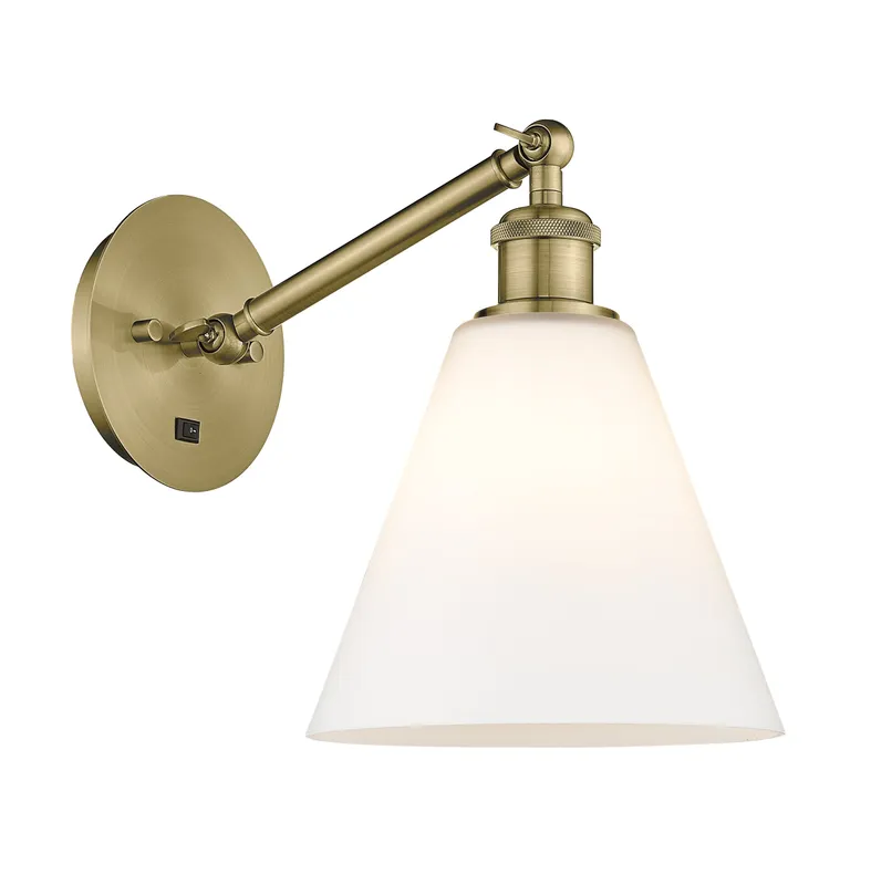 Ballston Sconce Cast Brass 6.5 Inch Width — Modern Lights LED Wall Lights  