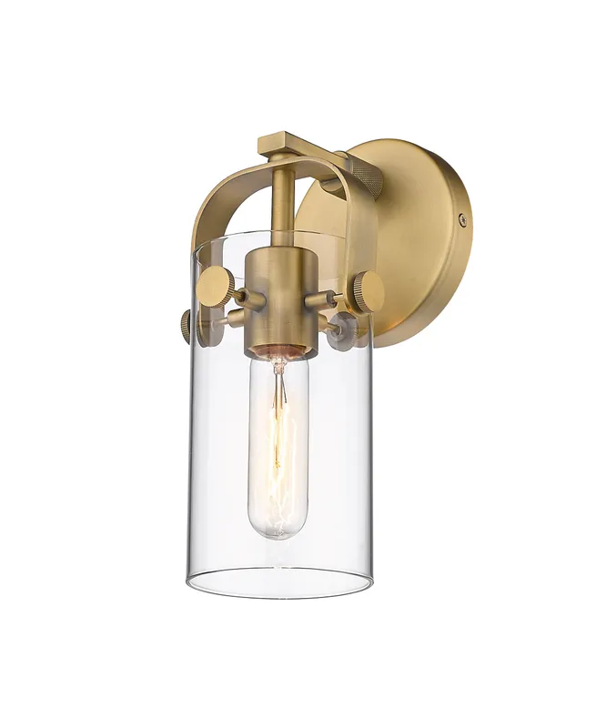 Luna Bath Vanity Light Cast Brass Finish — Modern Lights LED Wall Lights  