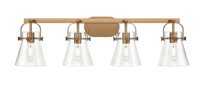 Downtown Urban Bath Vanity Light Steel Glass — Modern Lights LED Wall Lights  