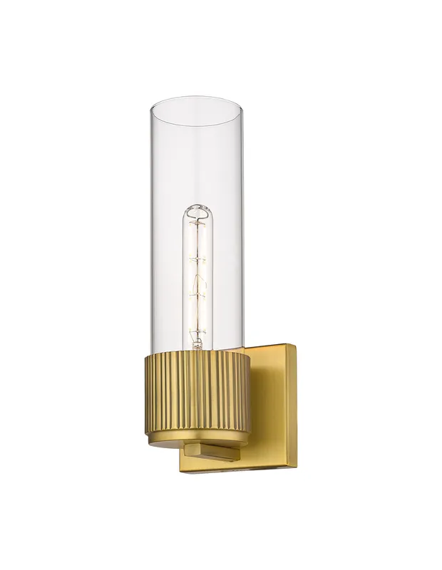 Downtown Urban Bath Vanity Light Brass Finish — Modern Lights LED Wall Lights  