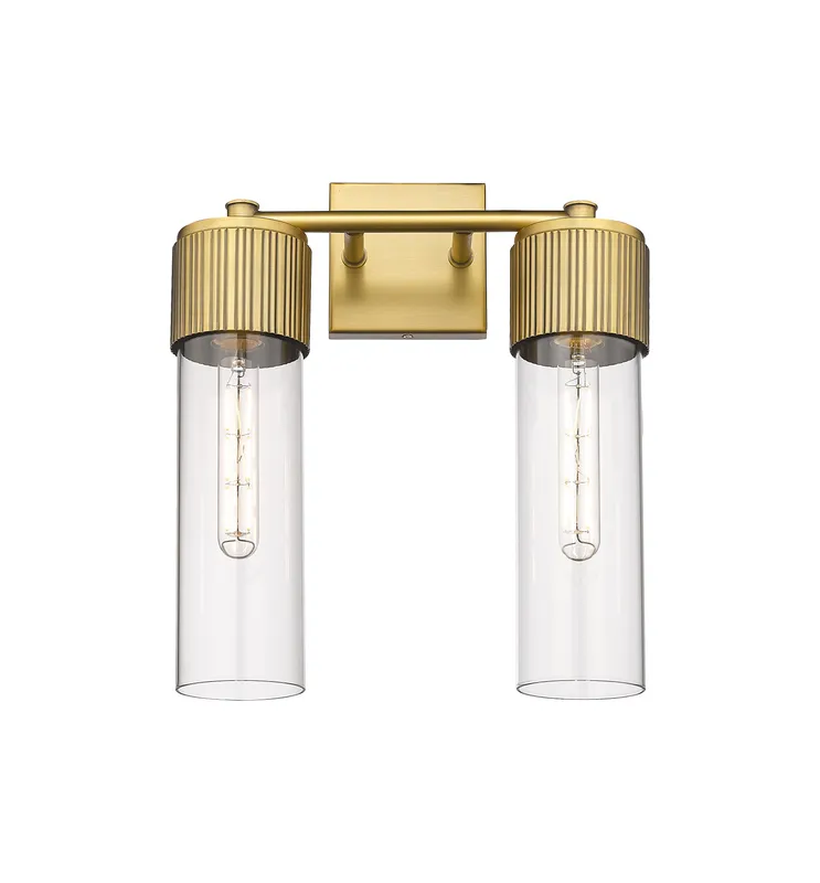 Downtown Urban Sconce Cast Brass 6.5 Inch — Modern Lights LED Wall Lights  