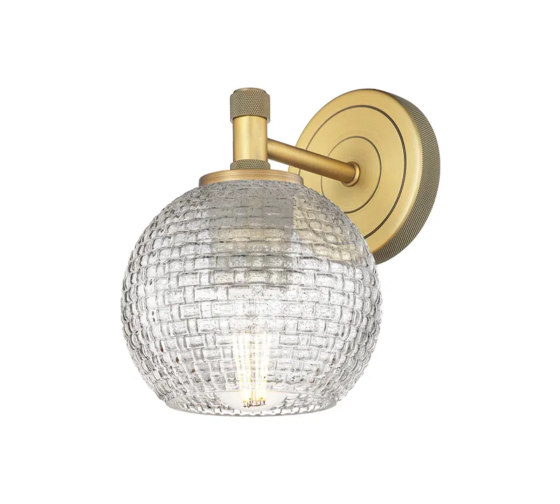Downtown Urban Sconce Brass Steel Glass — Modern Lights LED Wall Lights  