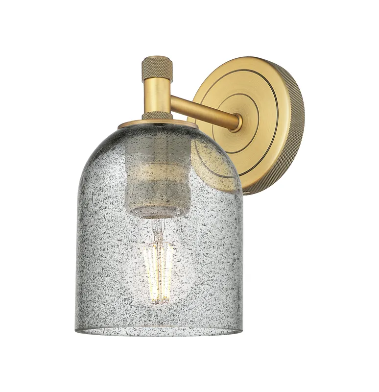 Downtown Urban Sconce Glass Brass Steel — Modern Lights LED Wall Lights  