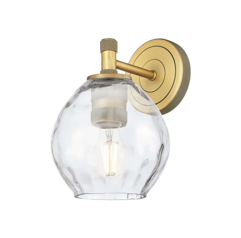 Downtown Urban Sconce Cast Brass Steel Glass — Modern Lights LED Wall Lights  