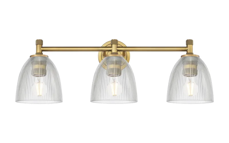 Downtown Urban Bath Vanity Light 24 Inch Brass — Modern Lights LED Wall Lights  