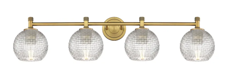 Downtown Urban Bath Vanity Light Three Brass — Modern Lights LED Wall Lights  