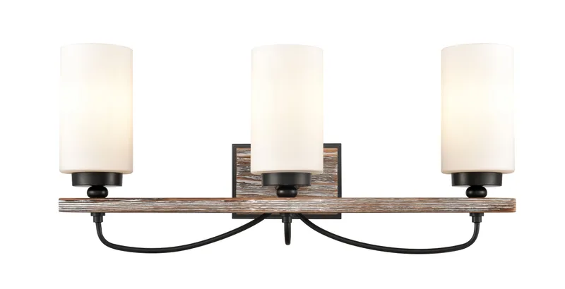 Downtown Urban Bath Vanity Glass Finish — Modern Lights LED Wall Lights  