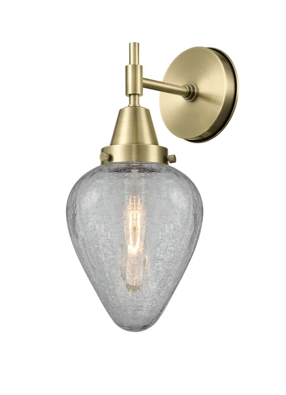 Caden Sconce Glass Steel Dimmable 12 Inch — Modern Lights LED Wall Lights  