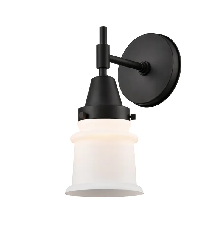 Caden Sconce Glass Steel Industrial Style — Modern Lights LED Wall Lights  
