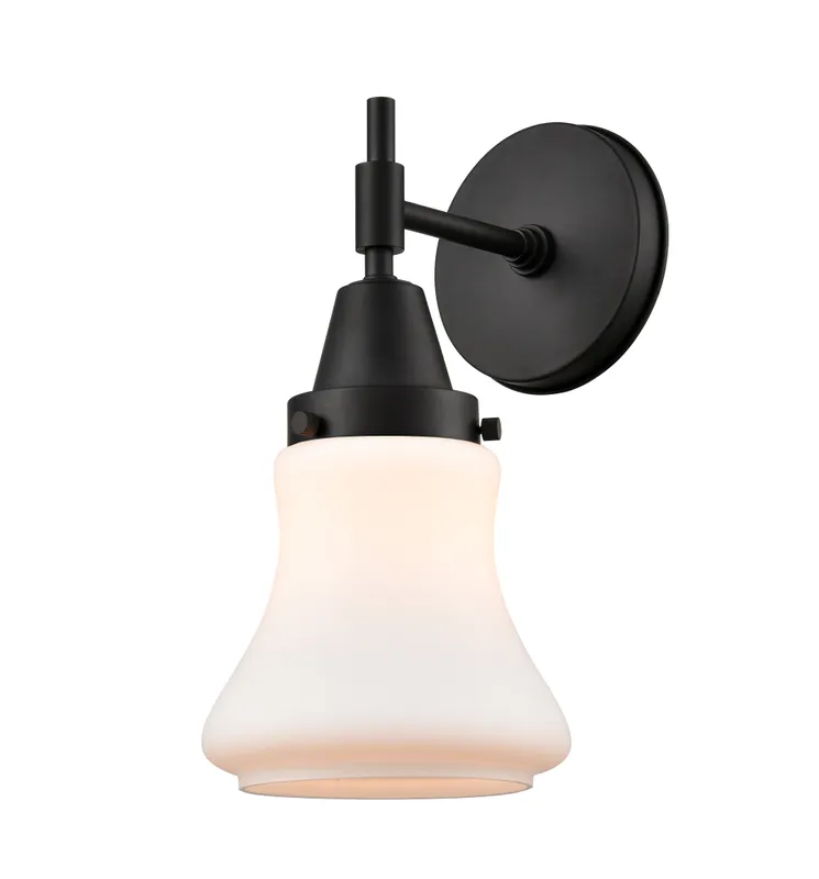 Caden Sconce Glass Steel Industrial — Modern Lights LED Wall Lights  