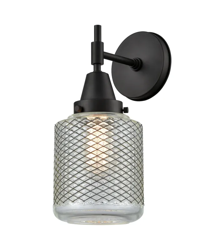 Caden Sconce Glass Steel 11.5 Inch — Modern Lights LED Wall Lights  