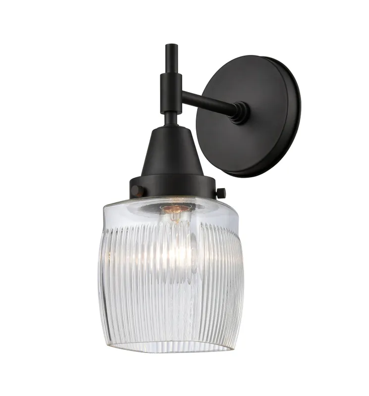 Caden Sconce Glass Steel 6 Inch Width — Modern Lights LED Wall Lights  