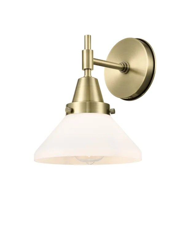 Caden Sconce Glass Steel 11.25 Inch — Modern Lights LED Wall Lights  