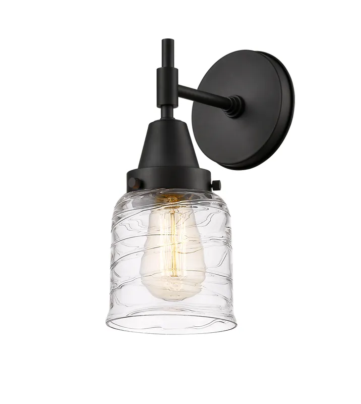 Caden Sconce Glass Steel 11 Inch Dimmable — Modern Lights LED Wall Lights  