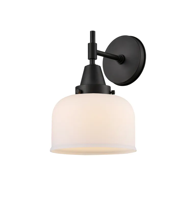 Caden Sconce Glass Steel Industrial Design — Modern Lights LED Wall Lights  