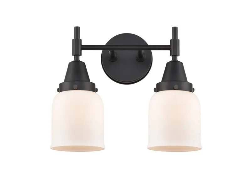 Caden Bath Vanity Light 17 Inch Glass Steel — Modern Lights LED Wall Lights  
