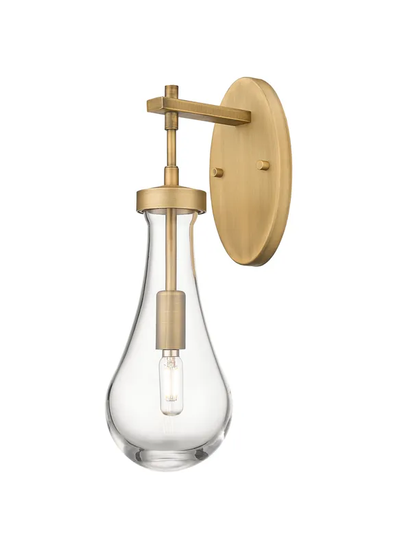 Downtown Urban Sconce Cast Brass Design — Modern Lights LED Wall Lights  