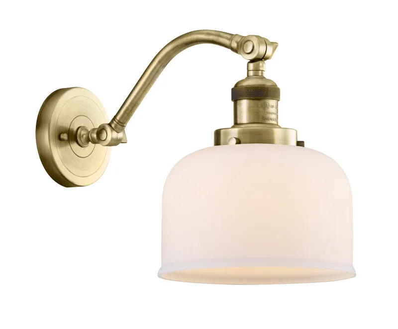Franklin Restoration Sconce Cast Brass Bell — Modern Lights LED Wall Lights  