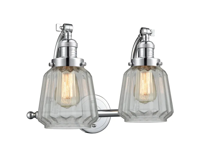 Franklin Restoration Vanity Brass Glass — Modern Lights LED Wall Lights  