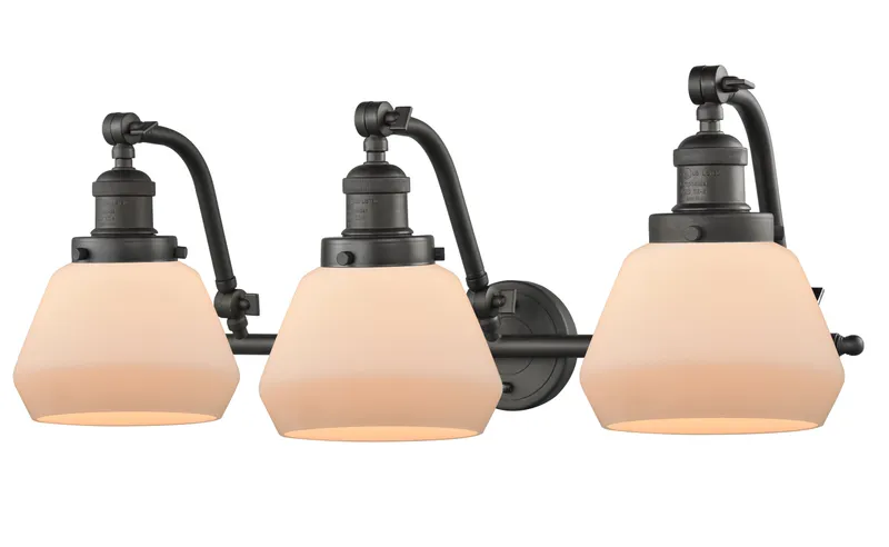 Franklin Restoration 28 Inch Cast Brass Vanity — Modern Lights LED Wall Lights  