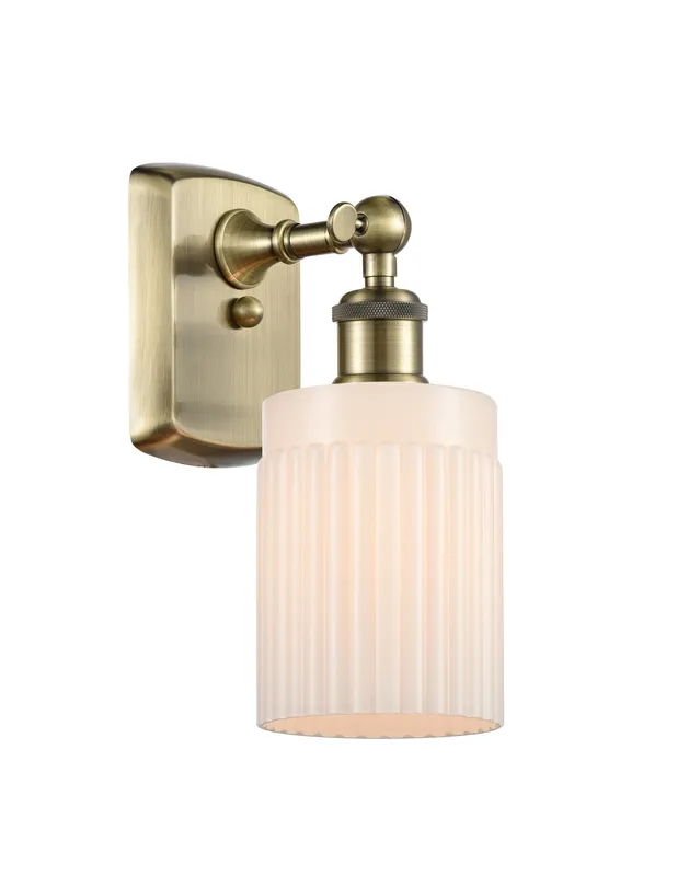 Ballston Sconce Cast Brass Glass — Modern Lights LED Wall Lights  
