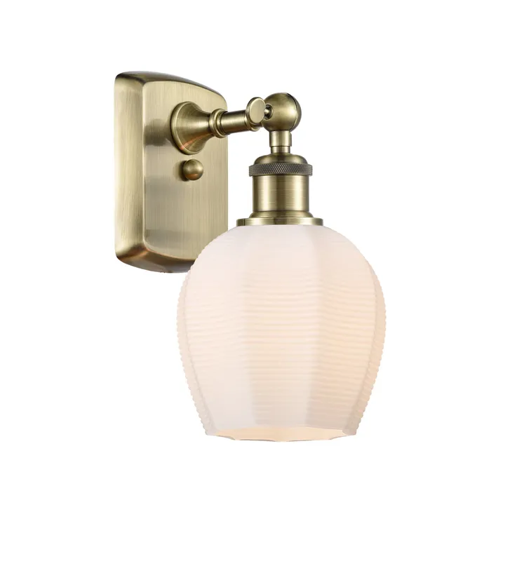 Ballston Sconce Cast Brass Glass Fixture — Modern Lights LED Wall Lights  