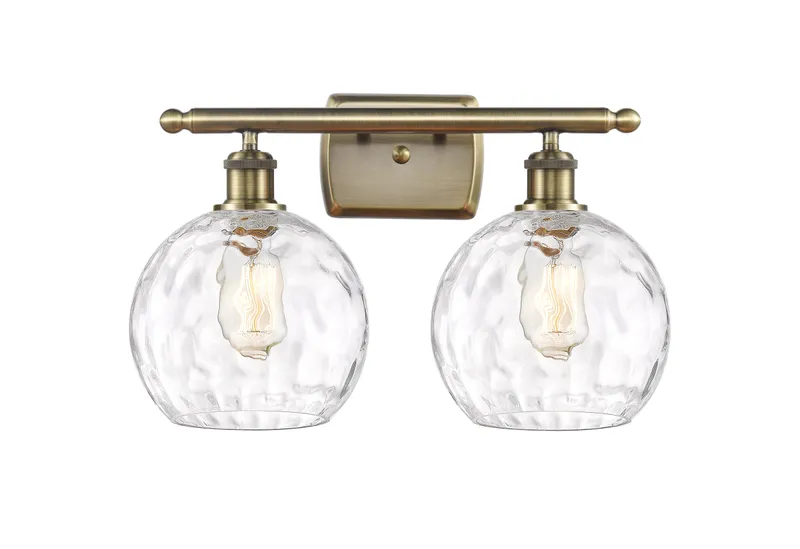 Ballston Bath Vanity Light Cast Brass Glass — Modern Lights LED Wall Lights  