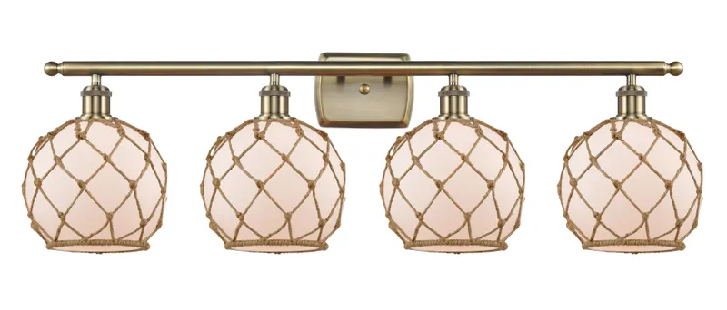 Ballston Bath Vanity Light Cast Brass 38 Inch — Modern Lights LED Wall Lights  